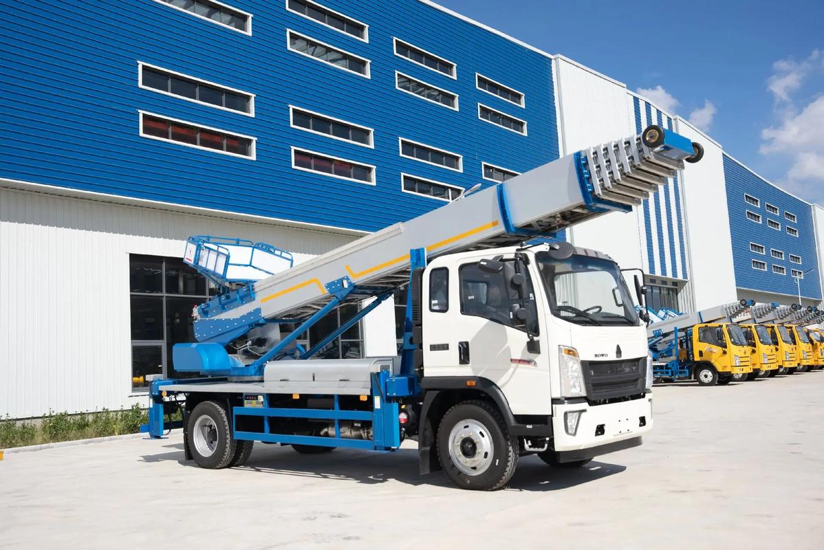 浏阳出租云梯车高空作业车 建筑垃圾搬运